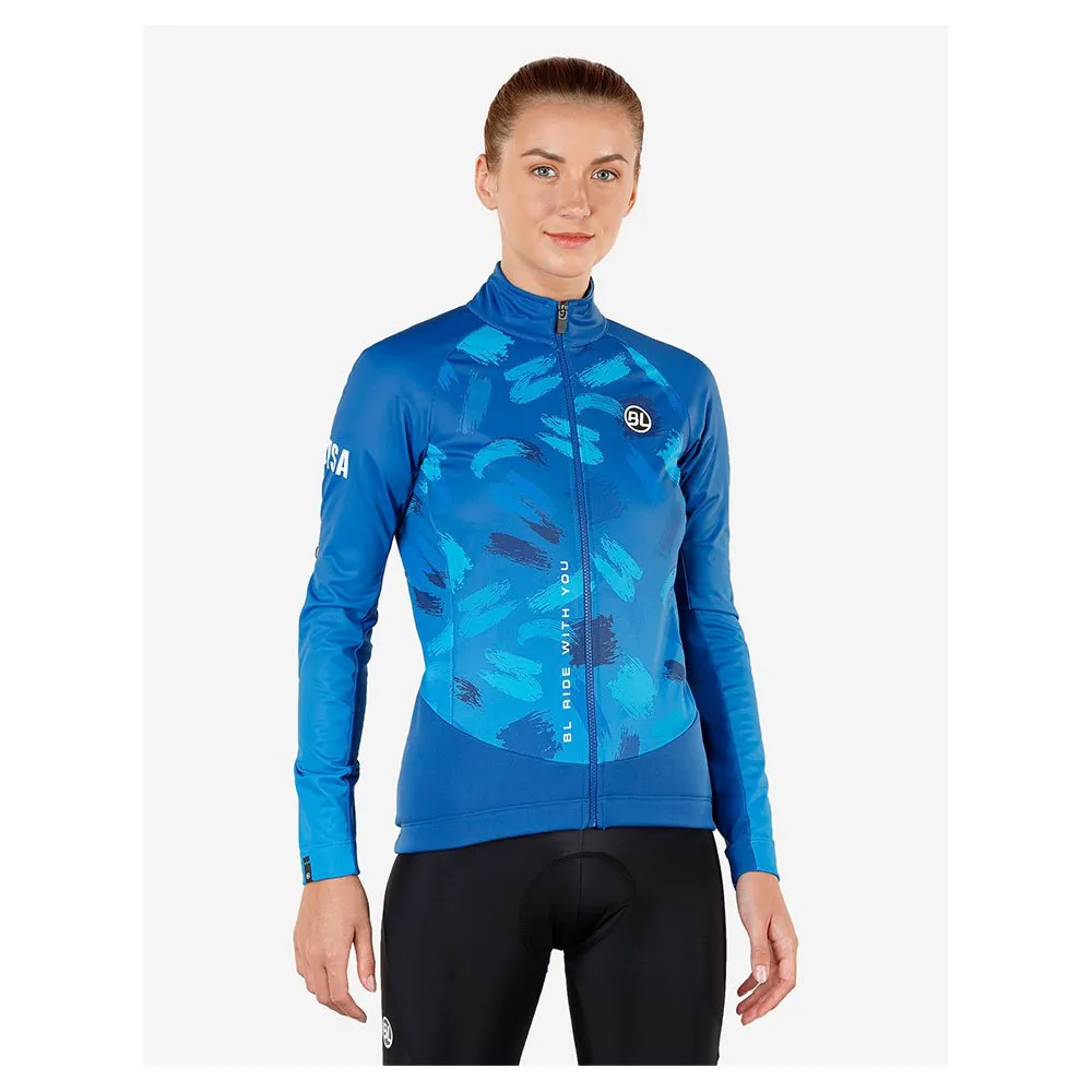 Bicycle Line Grafite Thermal Jakke, Avion blue