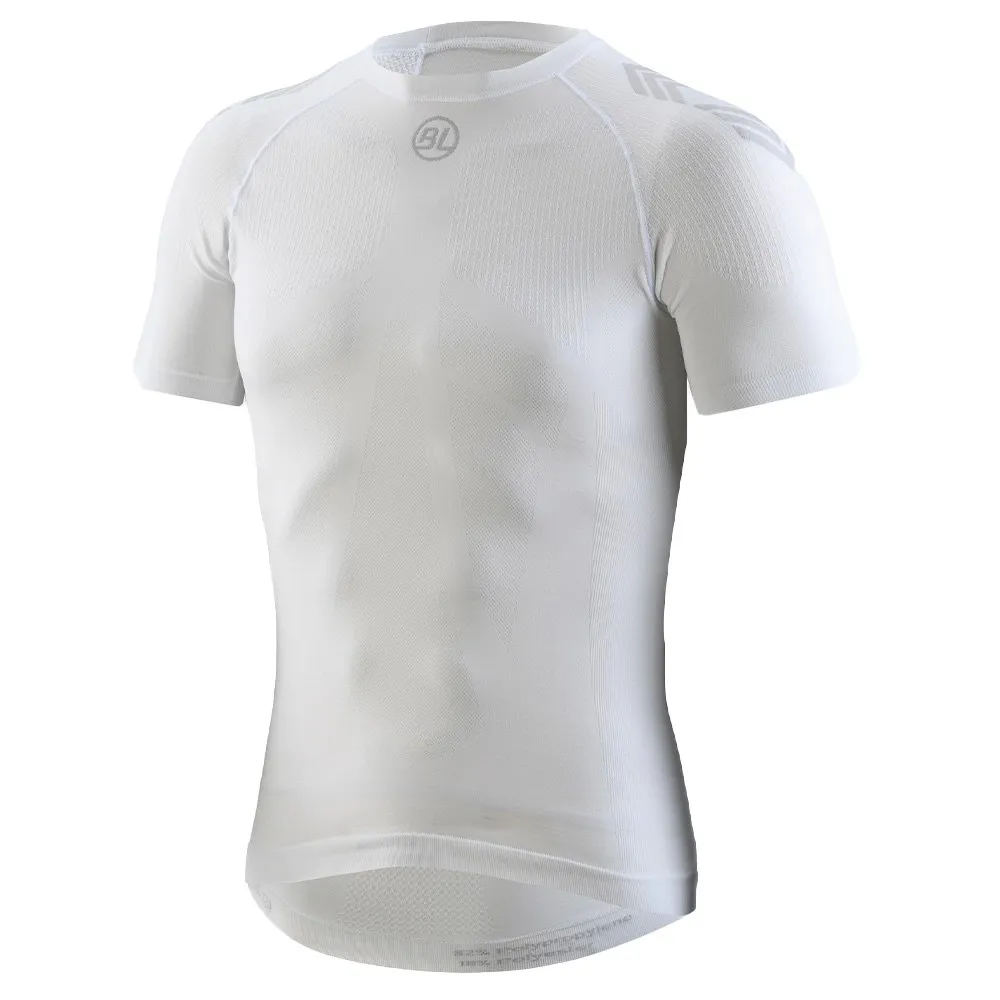 Bicycle Line Iron Kortærmet Baselayer, White / white