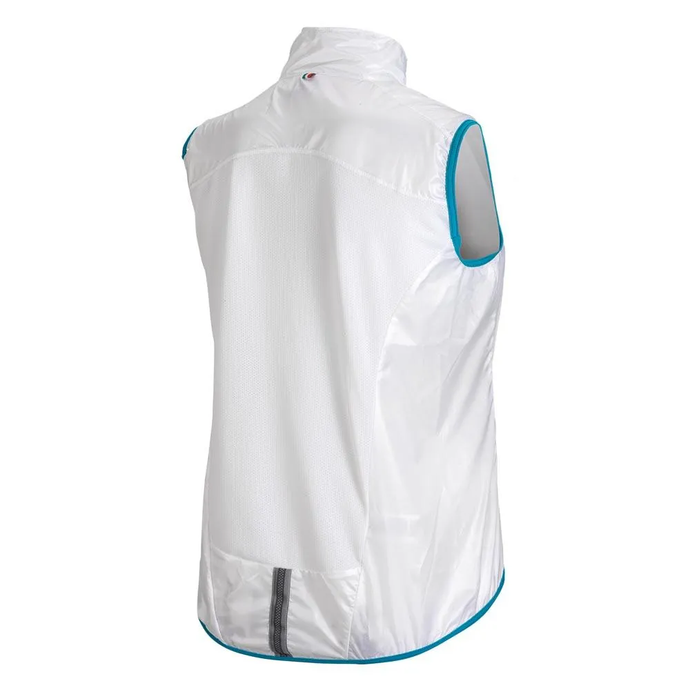 Bicycle Line Logique Windproof Vest, White Bicycle Line Logique Windproof Vest, White