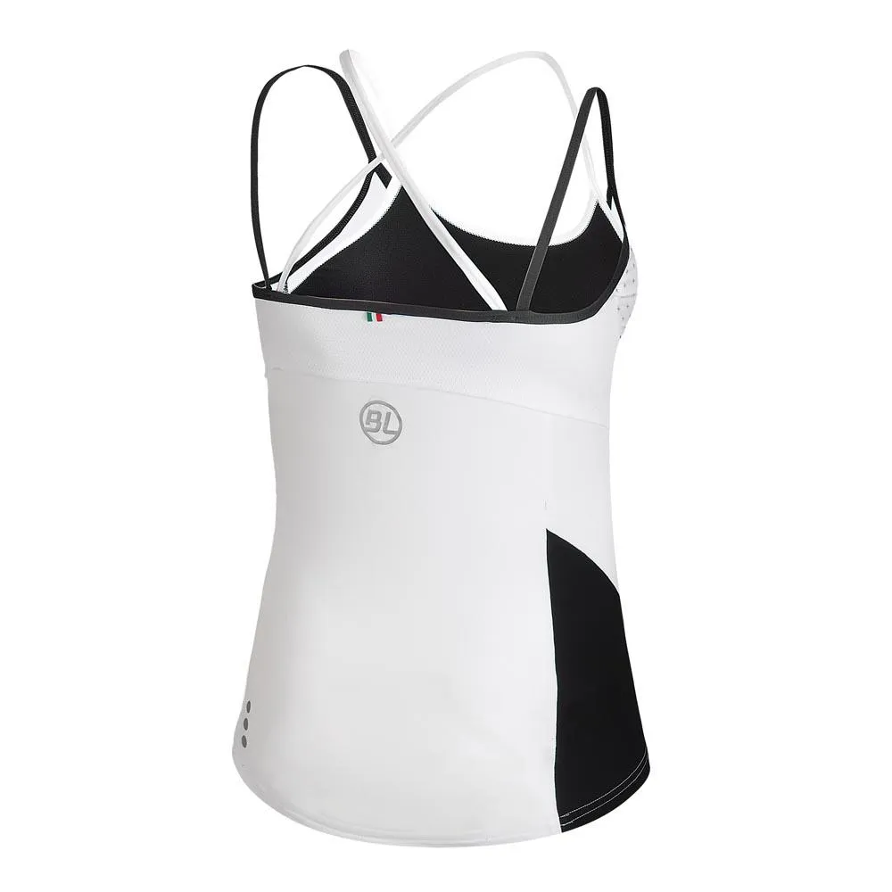 Bicycle Line Poetica Ermeløs T-skjorte, White / black, L
