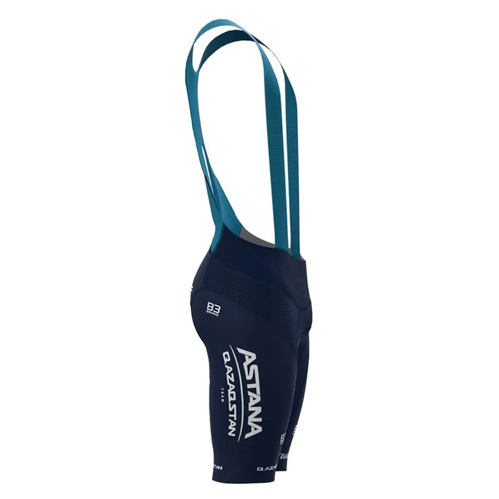 Biemme Astana Sykkelshorts, Dark blue / turquoise Biemme Astana Sykkelshorts, Dark blue / turquoise