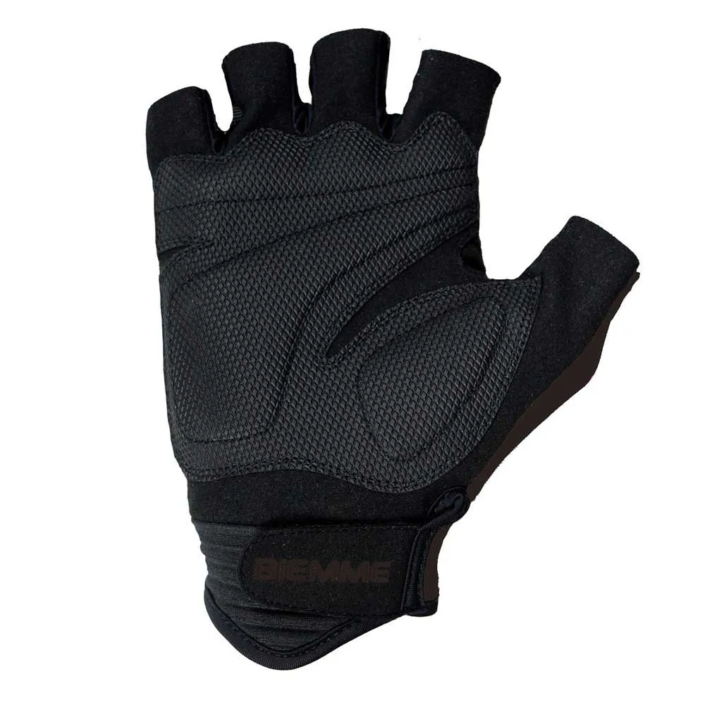 Biemme Crono Korte Hansker, Black