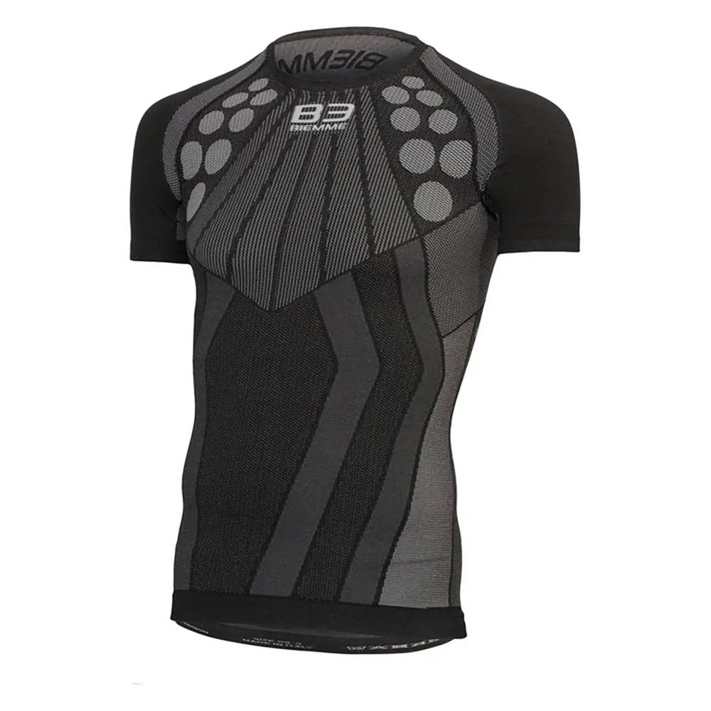 Biemme Dolomiti Kortærmet Baselayer, Carbon black