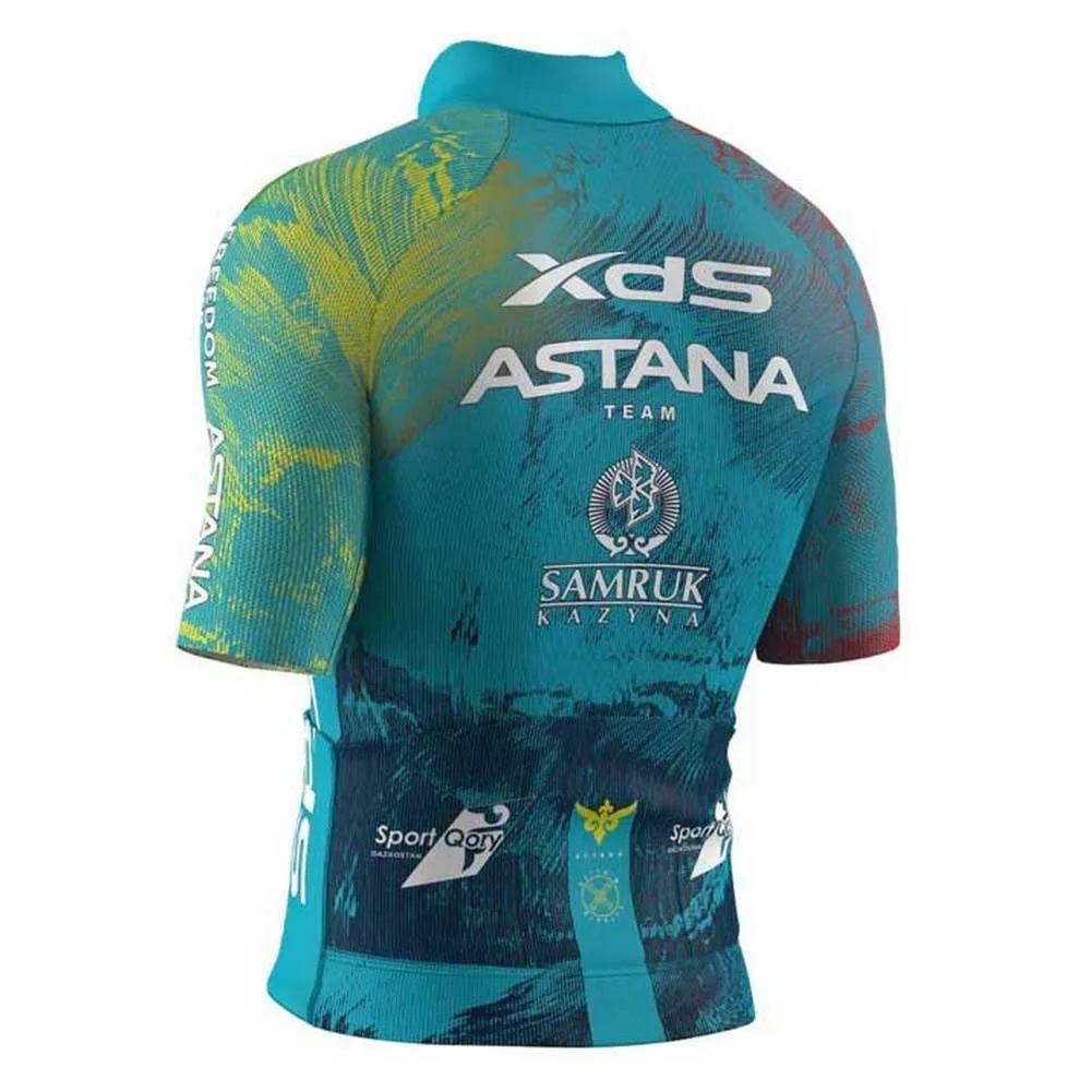 Biemme Xds Astana 2025 Kort Ermet Trøye Biemme Xds Astana 2025 Kort Ermet Trøye