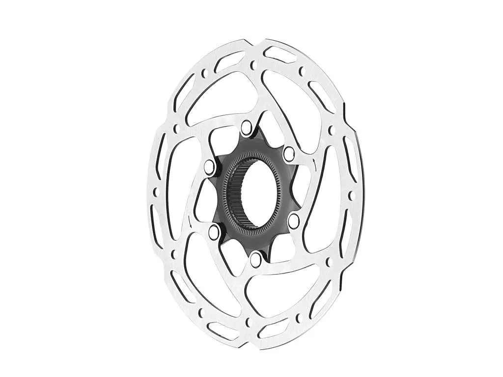 Bike attitude BikePartner Bremseskive 180 mm center lock 6 bolt, Sølv