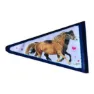 Bike Fashion Pferdefreunde Flagg, Multicolor, One Size