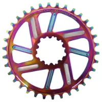 BikeBrother 34 T drev GXP Direkte Offset 3 mm Oil Slick BikeBrother 34 T drev GXP Direkte Offset 3 mm Oil Slick