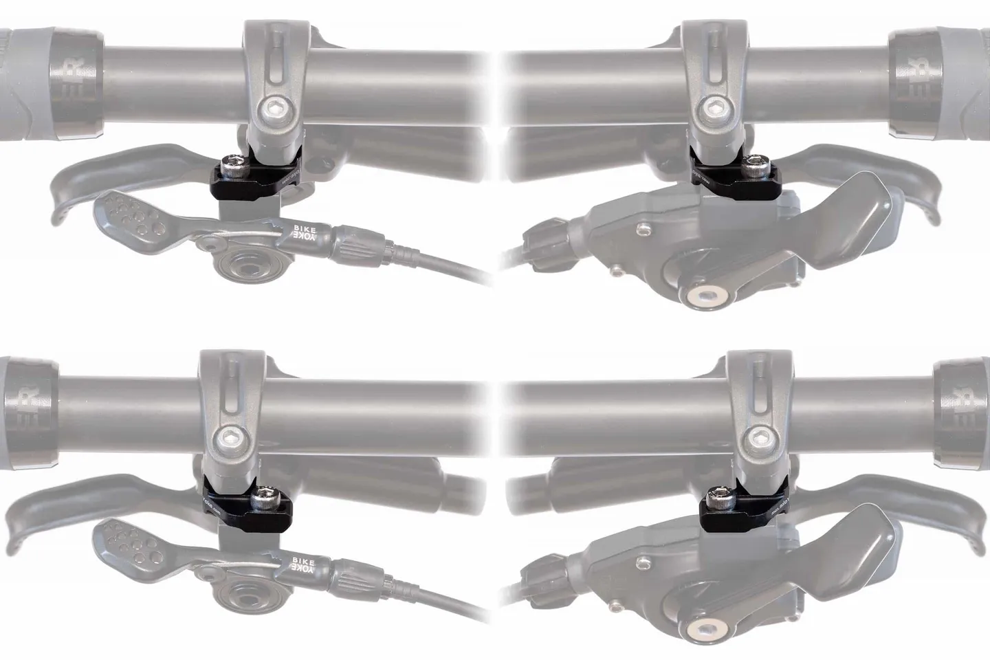 BikeYoke I-Spec B Adapter, Black, One Size