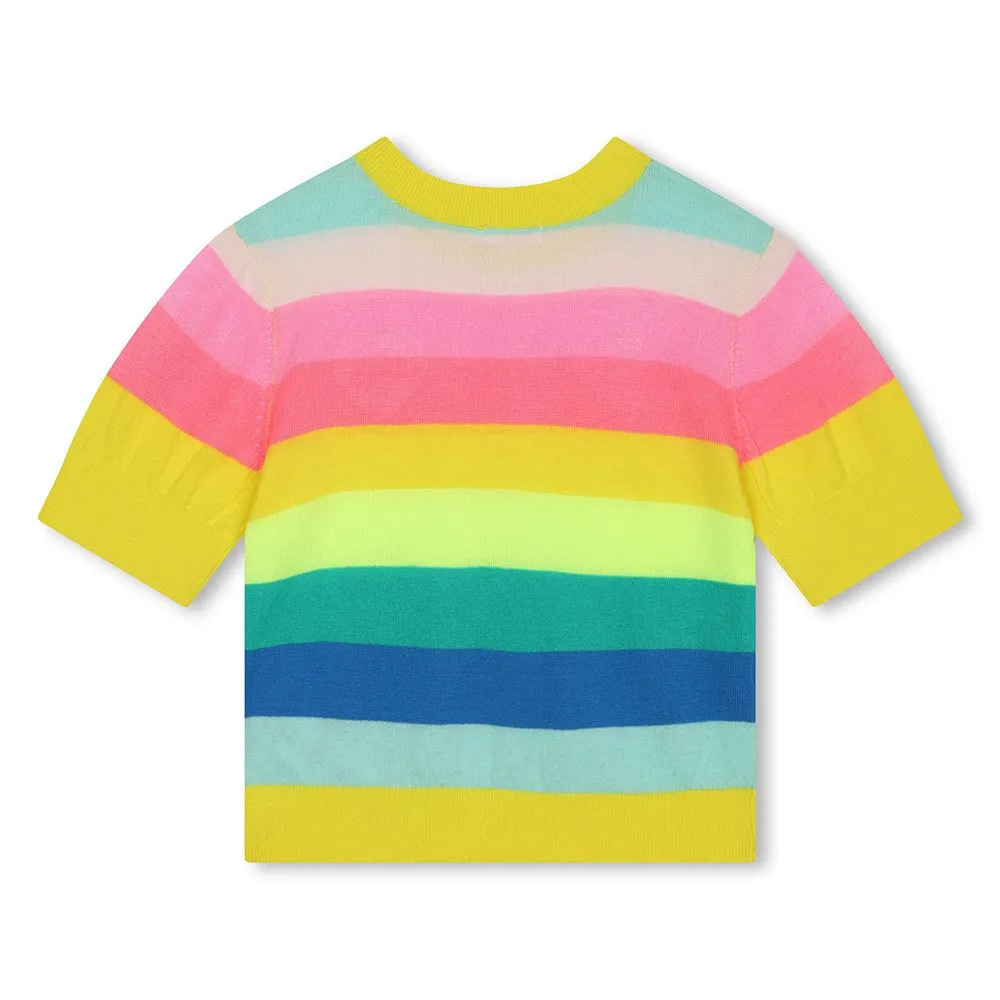 Billieblush U20068 Genser, Multicolor, 8Y Billieblush U20068 Genser, Multicolor, 8Y