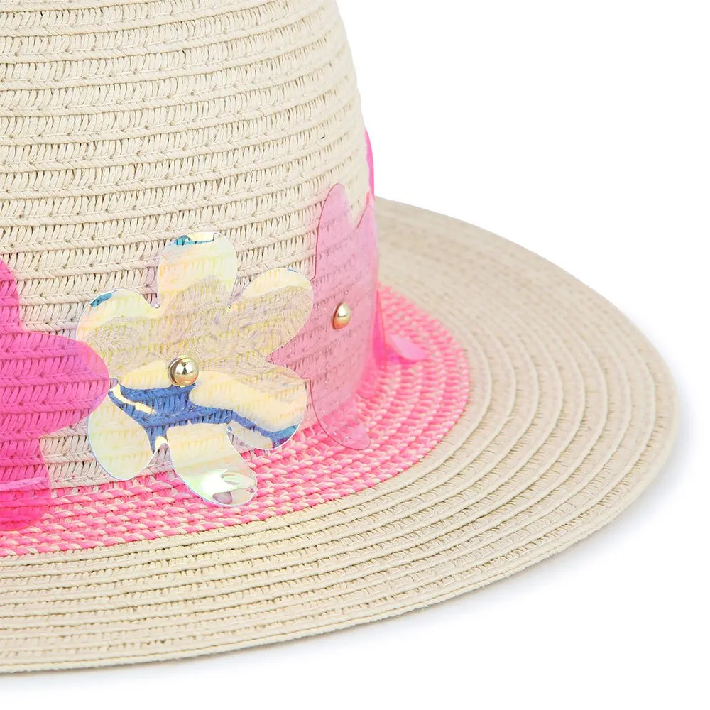 Billieblush U20338 Hatt, Pink, 54cm Billieblush U20338 Hatt, Pink, 54cm
