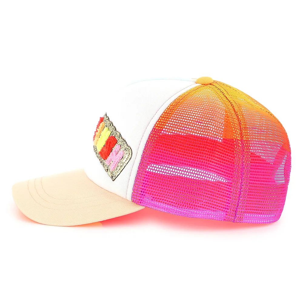 Billieblush U20762 Cap, White, 54cm Billieblush U20762 Cap, White, 54cm