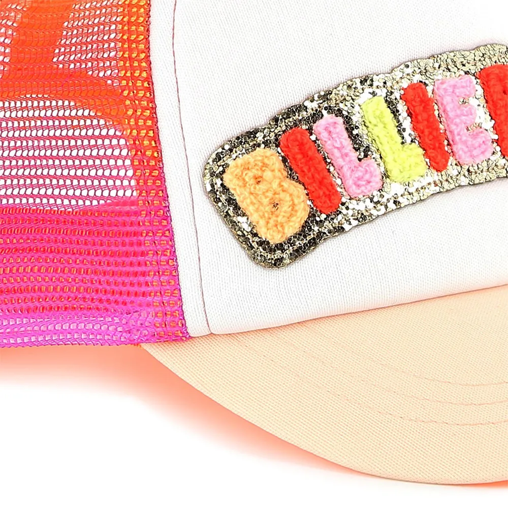Billieblush U20762 Cap, White, 54cm Billieblush U20762 Cap, White, 54cm