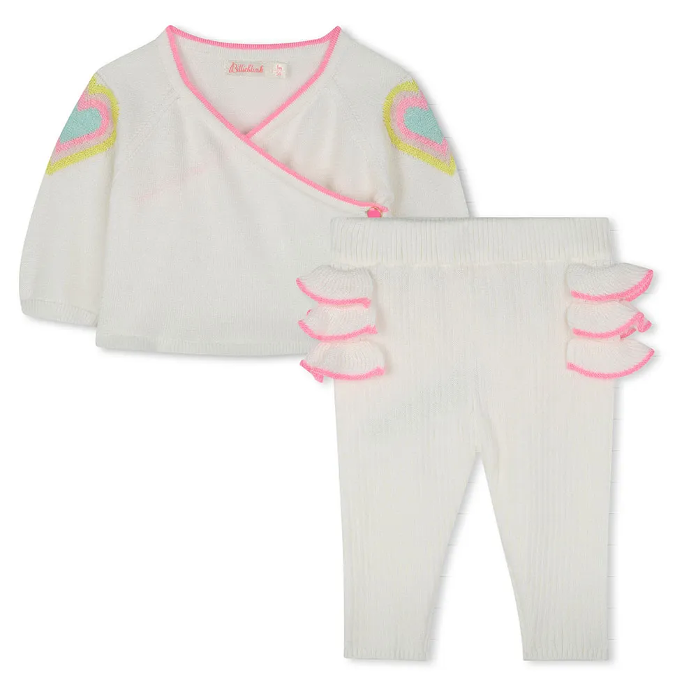 Billieblush U20999 Sett, Ivory, 6MON