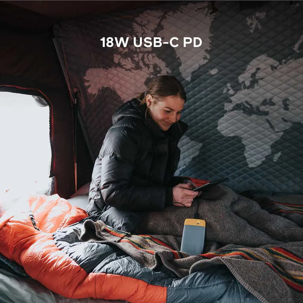 Biolite Charge 80 Pd Powerbank, Black / orange, One Size