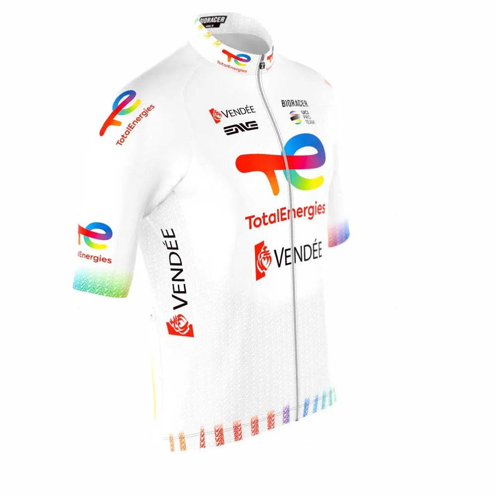 Bioracer Icon Team Total Energies 2025 Kort Ermet Trøye Bioracer Icon Team Total Energies 2025 Kort Ermet Trøye