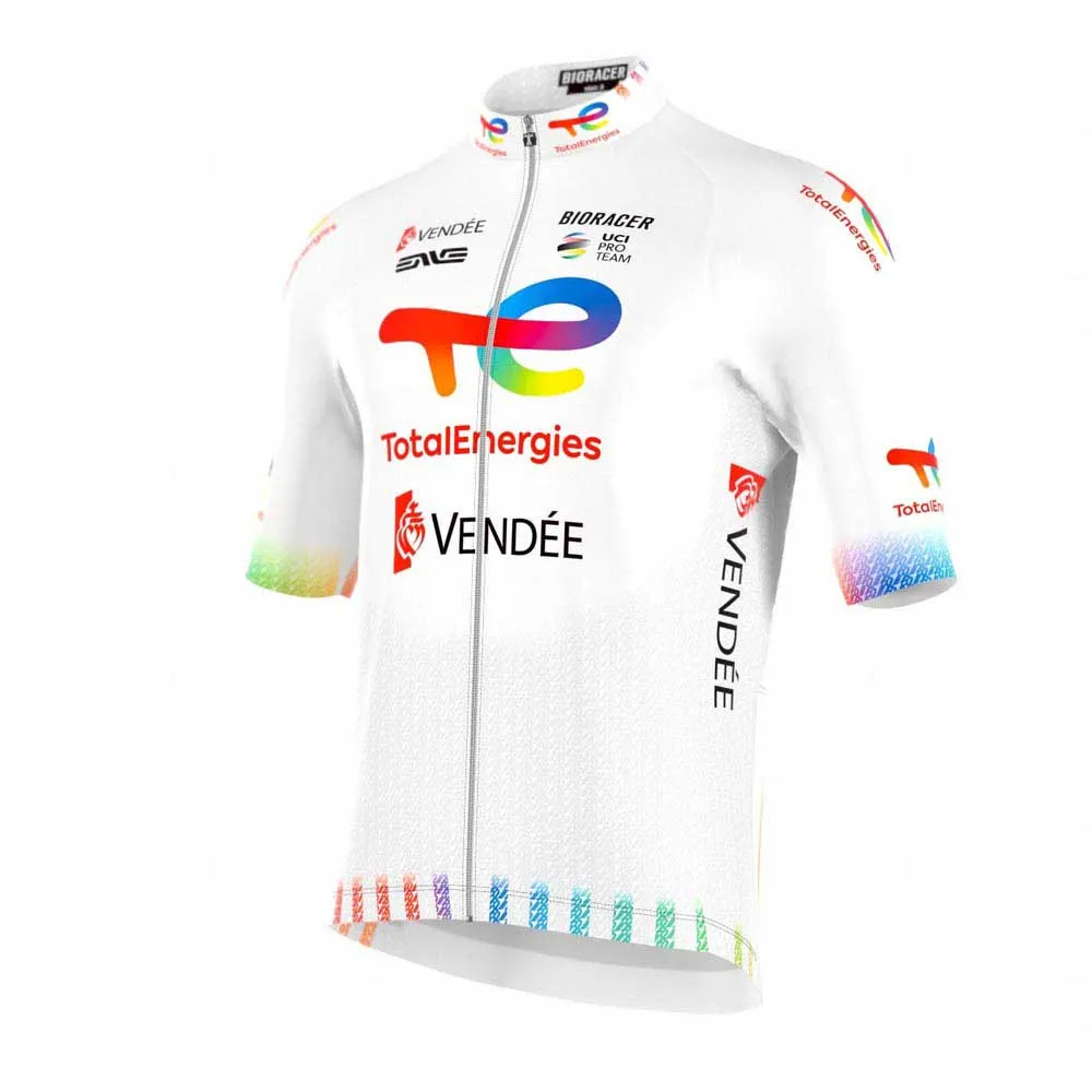 Bioracer Icon Team Total Energies 2025 Kort Ermet Trøye Bioracer Icon Team Total Energies 2025 Kort Ermet Trøye