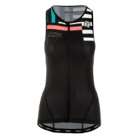 Bioracer Top Zipper Ermeløs Triatlontrøye Bioracer Top Zipper Ermeløs Triatlontrøye