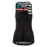 Bioracer Top Zipper Ermeløs Triatlontrøye, Beach zebra, M