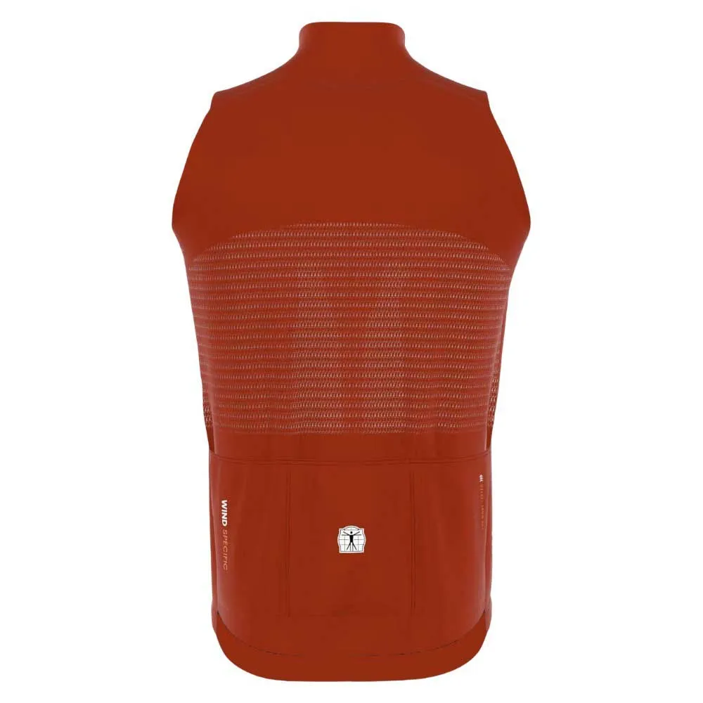 Bioracer Wind Vest, Terra cotta