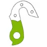Bistark Ac 80054 Girørekrok, Aluminium, One Size