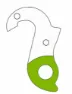Bistark Ac 80056 Girørekrok, Aluminium, One Size