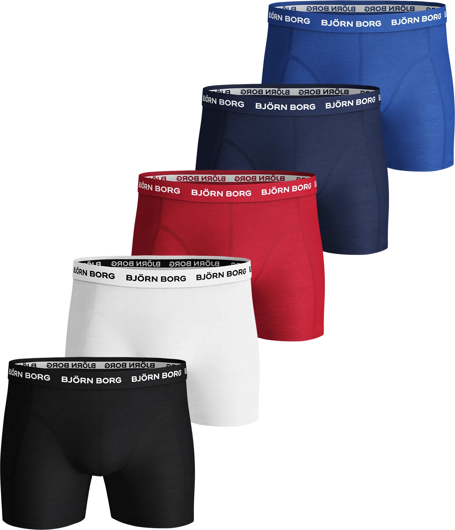 Björn Borg Essential Boxer 5p Multipack 1 Björn Borg Essential Boxer 5p Multipack 1