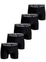 Björn Borg Men's Cotton Stretch Boxer 5-pack Multipack 1