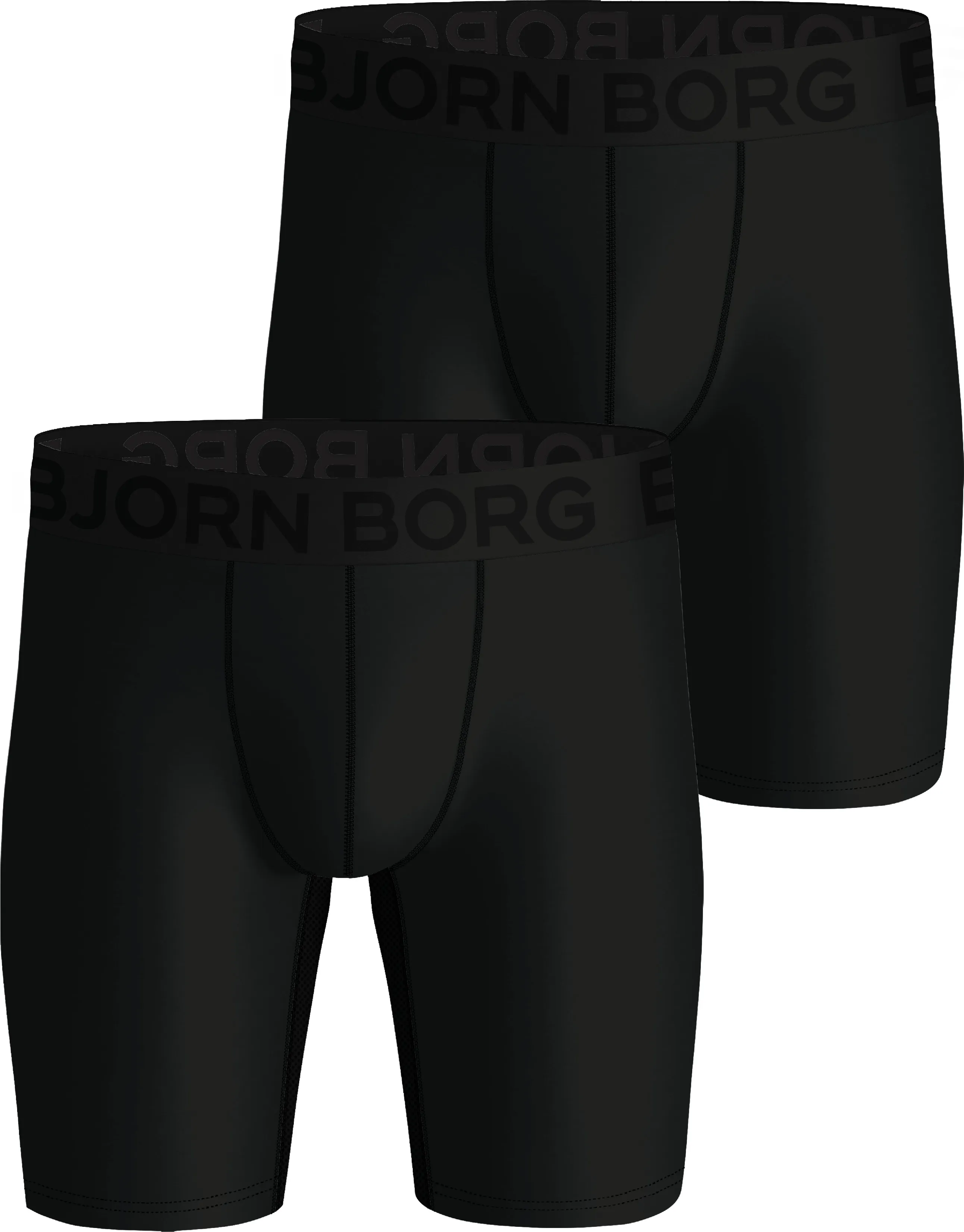 Björn Borg Men's Sports Lightweight Long Leg Boxer 2p Multipack