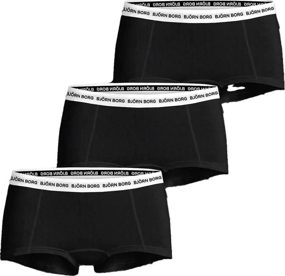 Björn Borg Women's Logo Boxer Shorts 3p Multipack 2 Björn Borg Women's Logo Boxer Shorts 3p Multipack 2