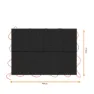 Black & Decker Presenning For Tilhenger 3x4 M, Black, One Size