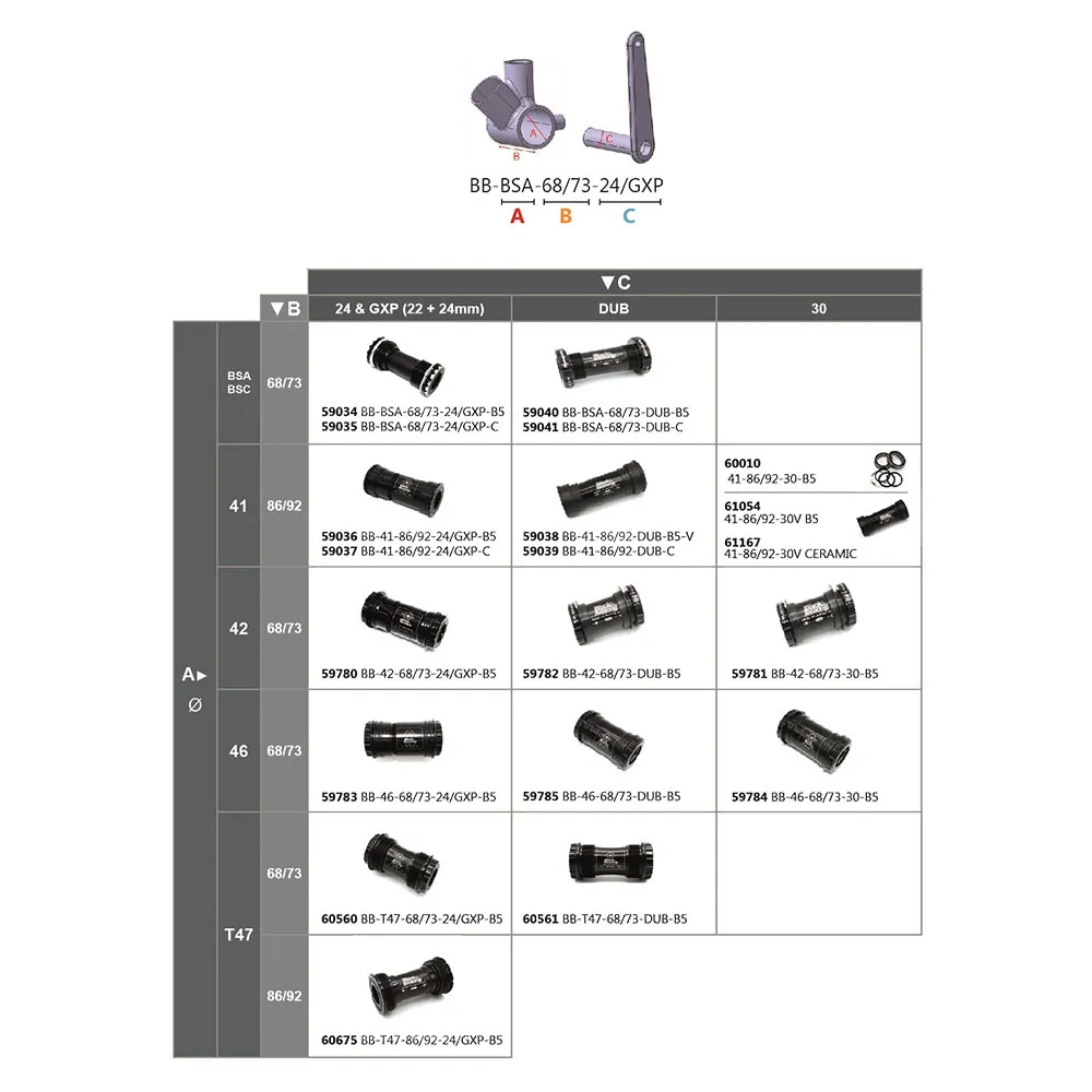 BLACK BEARING 41-86/92-30 Lagerhustetning, Black BLACK BEARING 41-86/92-30 Lagerhustetning, Black