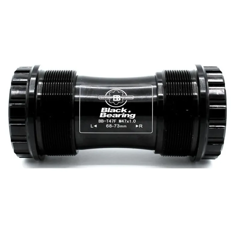 BLACK BEARING Bracket T47-68/73-dub B5 Lagertetning, Black, One Size