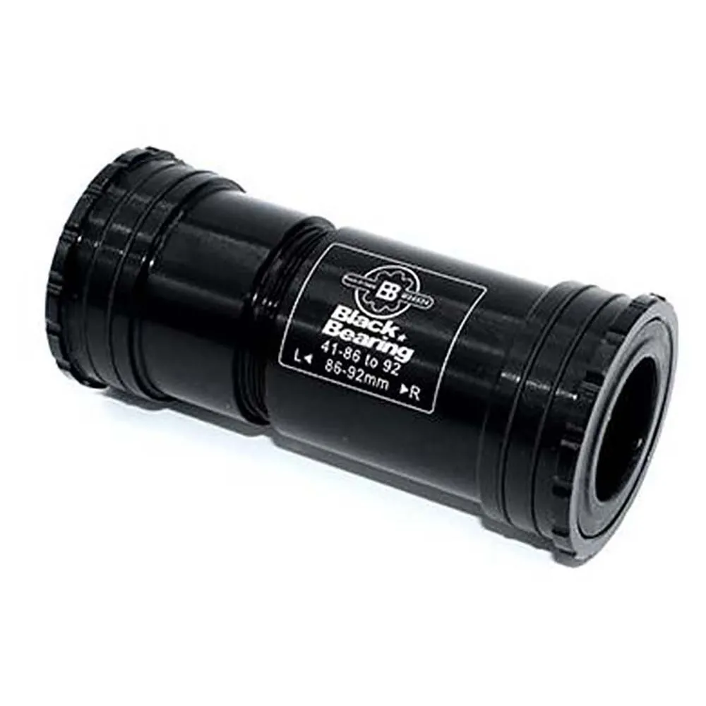 BLACK BEARING Press Fit 41-86/92-24 Ceramic Kranklager, Black, 86mm, 92mm