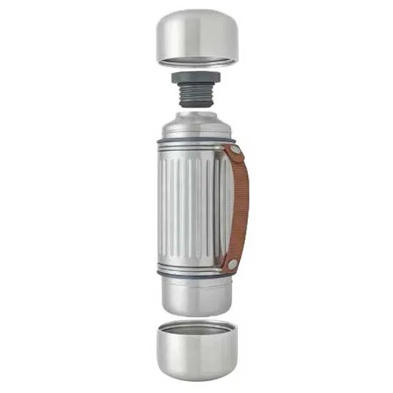 Black+blum Explorer Duo 1l Termosflaske, Grey, One Size