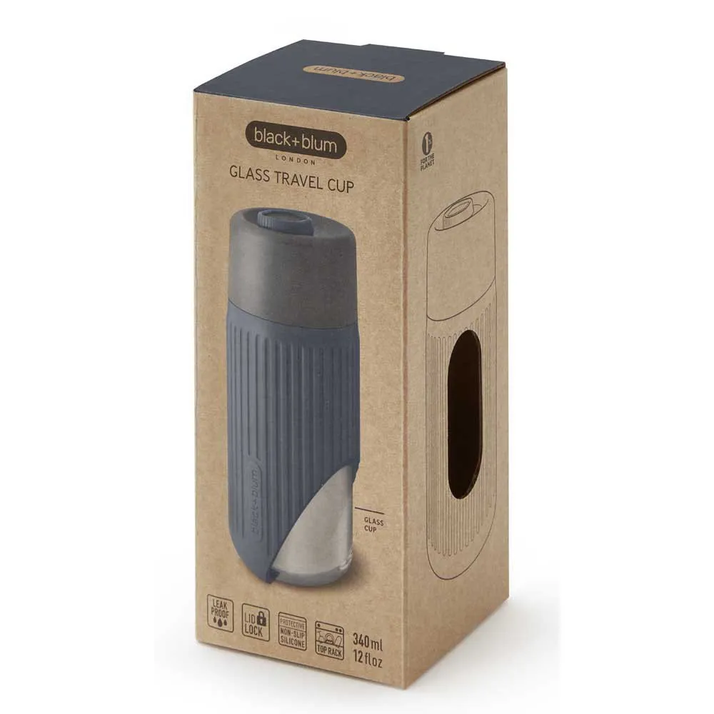 Black+blum Glass Travel Cup 340ml Termoskopp