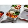 Black+blum Multi-function Square L 1.4l Matboks, Grey / red, One Size