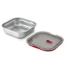 Black+blum Multi-function Square S 1.1l Matboks, Grey / red, One Size