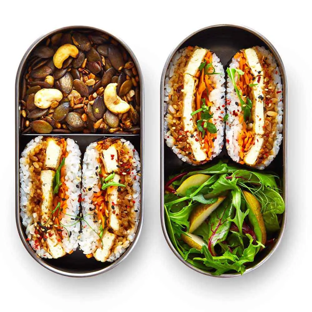 Black+blum Rustfritt Stål Bento-matboks 1l, Almond / grey, One Size Black+blum Rustfritt Stål Bento-matboks 1l, Almond / grey, One Size