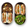 Black+blum Rustfritt Stål Bento-matboks 1l, Almond / grey, One Size