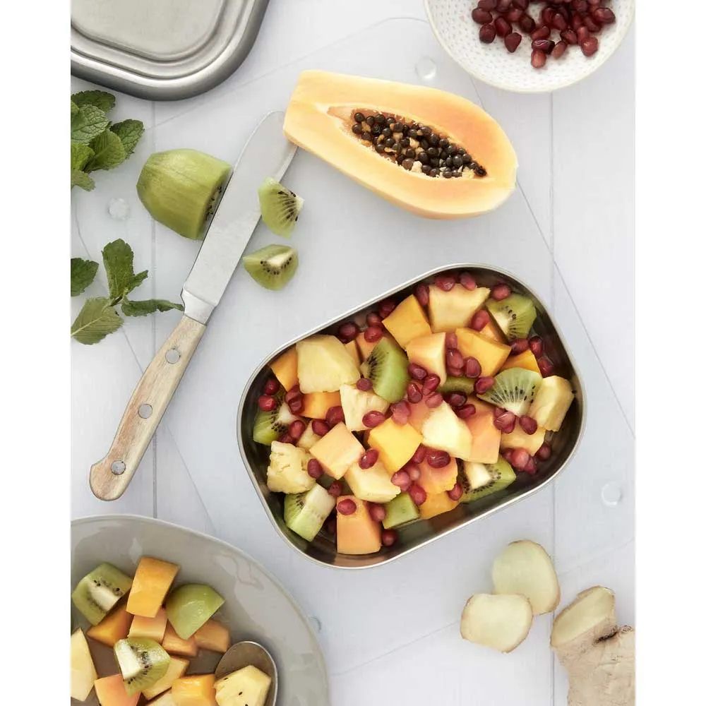 Black+blum Rustfritt Stål Liten Matboks, Olive, One Size Black+blum Rustfritt Stål Liten Matboks, Olive, One Size