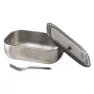 Black+blum Rustfritt Stål Liten Matboks, Olive, One Size