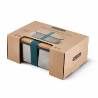 Black+blum Rustfritt Stål Matboks 1.25l Black+blum Rustfritt Stål Matboks 1.25l