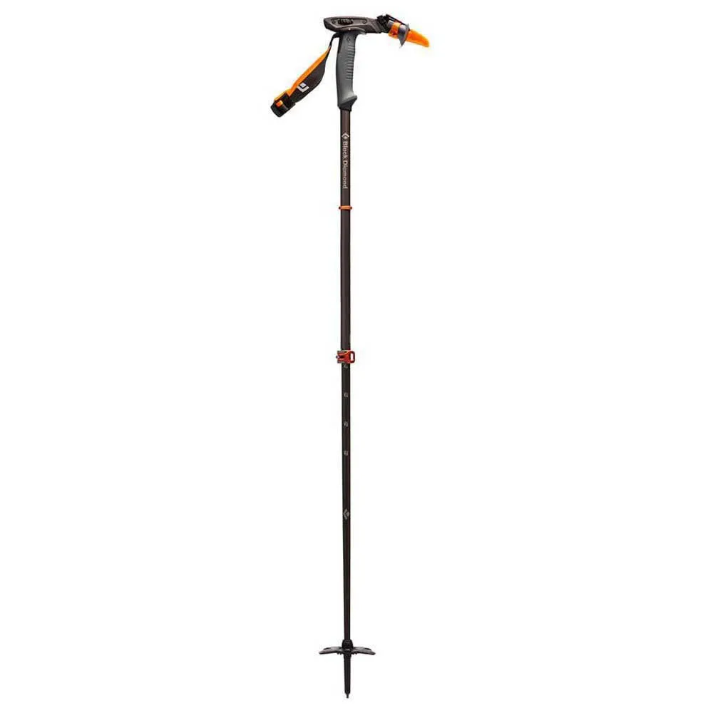 Black Diamond Carbon Whippet Vandrestok 1 Enhet, Gray / black / orange, 100-140cm Black Diamond Carbon Whippet Vandrestok 1 Enhet, Gray / black / orange, 100-140cm