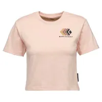Black Diamond Faded Crop Kortarmet T-skjorte