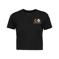 Black Diamond Faded Crop Kortarmet T-skjorte Black Diamond Faded Crop Kortarmet T-skjorte