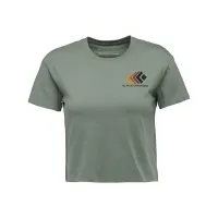 Black Diamond Faded Crop Kortarmet T-skjorte Black Diamond Faded Crop Kortarmet T-skjorte