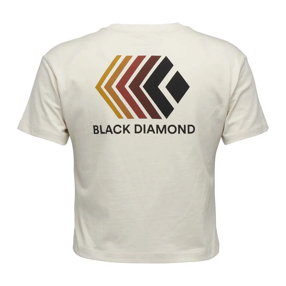 Black Diamond Faded Crop Kortarmet T-skjorte