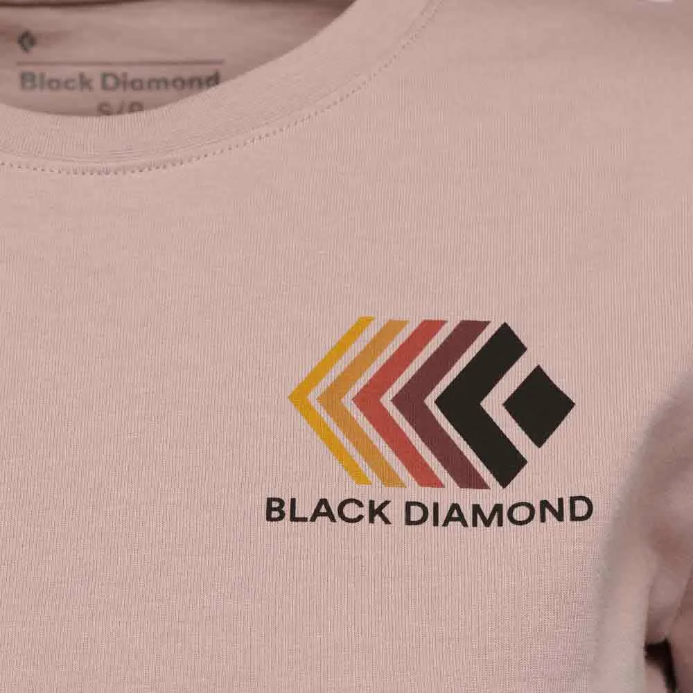 Black Diamond Faded Crop Kortarmet T-skjorte