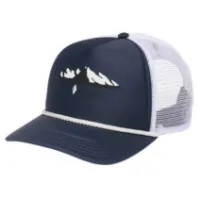 Black Diamond Flat Bill Trucker Cap Black Diamond Flat Bill Trucker Cap