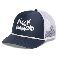 Black Diamond Flat Bill Trucker Cap